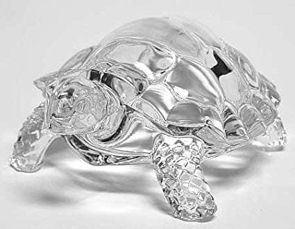 Urancia® Crystal Tortoise Turtle Clear Quartz Crystal Kachhua Vastu Fengshui