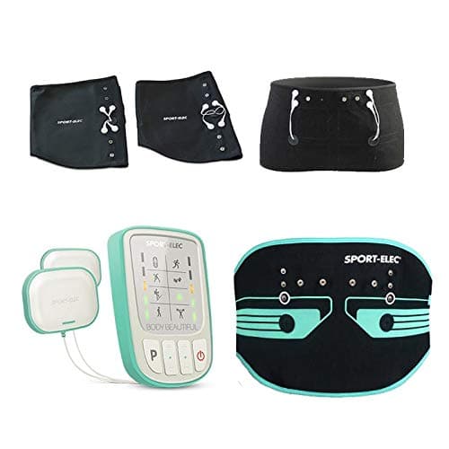 Sport-Elec Unisex Maxibelt 2 Body Beautiful Electrostimulator, Green Black, One Size EU