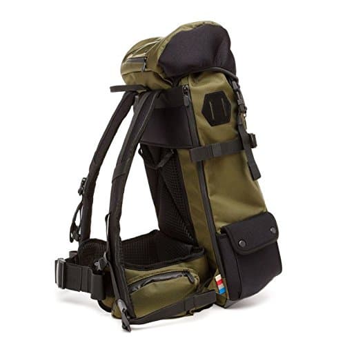 Mont Blanc Backpack with Water-Repellent Zippers by Lexdray LLC