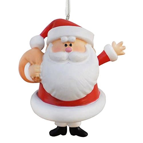 Rudolph the Red Nosed Reindeer Santa Claus Holiday Christmas Ornament