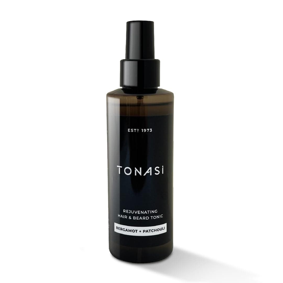 Hair and Beard Tonic 150 ml Spray, Anti-Dandruff Solution For Dry/Itchy Flaky Conditions Cleanses and Conditions with Active Ingredients Rejuvenating and Naturally Fragranced.