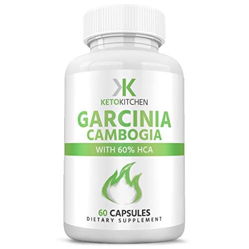Pure Garcinia Cambogia Extract | Weight Loss Pills | Best Appetite Suppressant | Supports Weight Loss, Fat Burn & Suppresses Appetite | 60 Caps from Keto Kitchen