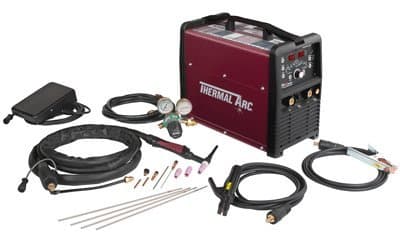 Thermal Arc W1006303 186 AC/DC Portable HF TIG System with Foot Pedal