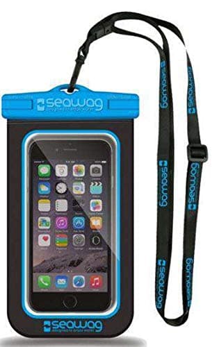 Marine Sports 4894BBL 80 FT SEAWAG Waterproof Case Universal Size Black Case in Blue
