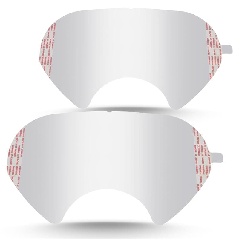 Trudsafe50 Pack Peel Off Lens Cover Compatible for 6885, 6000, 6700, 6800, 6900 Series Respirator Mask Protective Cover(Pack of 50)