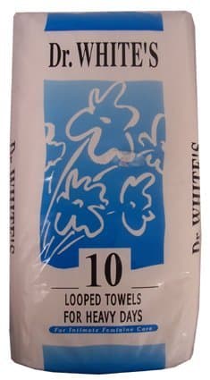 Dr. Whites Sanitary Towels Looped Size 2 10