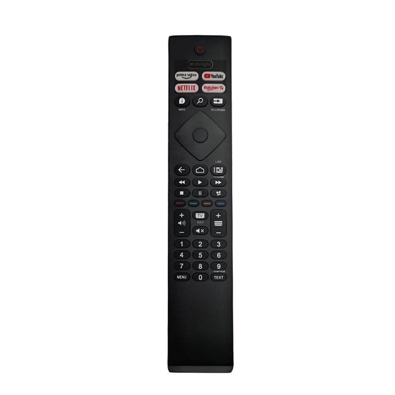Replacement philips tv remote control for philips remote control for tv with Netfllx Youtbe Ambilight Buttons