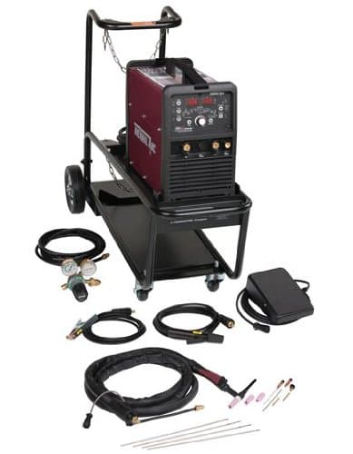 Thermal Arc W1006304 186 AC/DC Portable HF TIG System with Foot Pedal and Cart