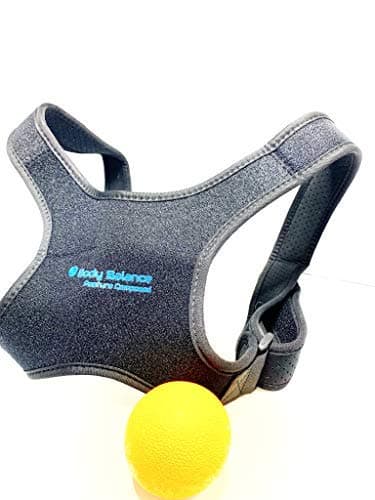 Shoulder & Upper Back Support Brace, Adjustable Posture Brace Correction, Upper Back Brace Straightener, Relieve Back, Shoulder & Neck Pain, Improve Upper Back Shoulder Posture