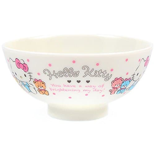 Sanrio Hello Kitty Rice Bowl/Tea Bowl (Dots) 500-836
