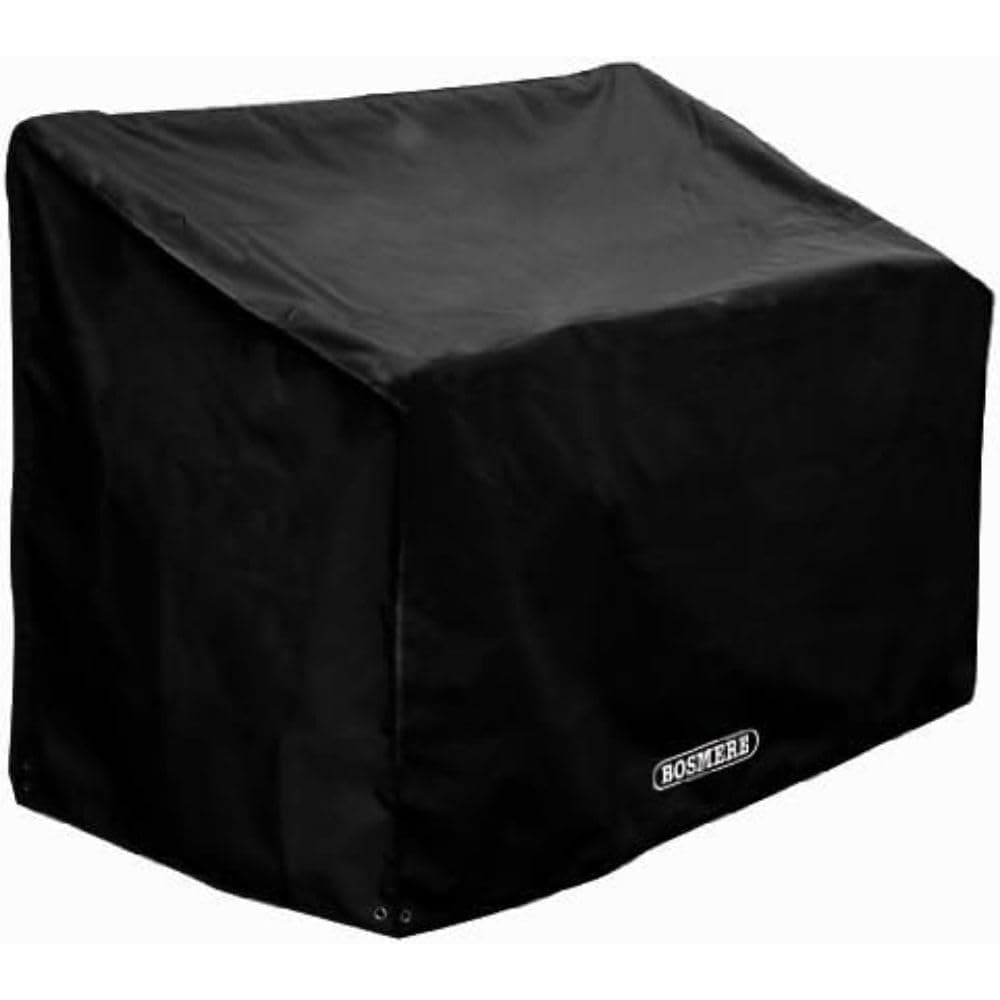 Bosmere Storm Black 2 Seat Bench Cover, Black, D605