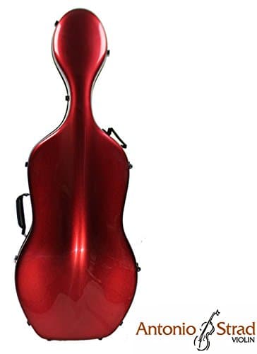 Horizon Carbon Fiber Extra-Lightweight Cello Case- Color: Maroon; Weighs less than 7 lbs!