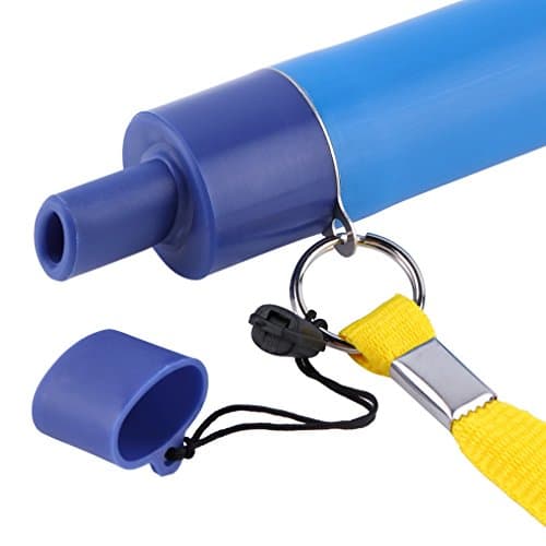 Peak Performance Water Filter Straw Portable Camping Water Filter Purifies 99.999% Waterborne Bacteria