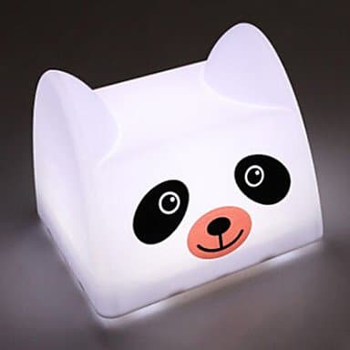 Panda Shaped USB Chargeable Tap Switch LED Table Lamp