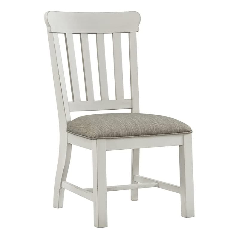 Intercon Drake Dining Chair, Rustic White & French Oak