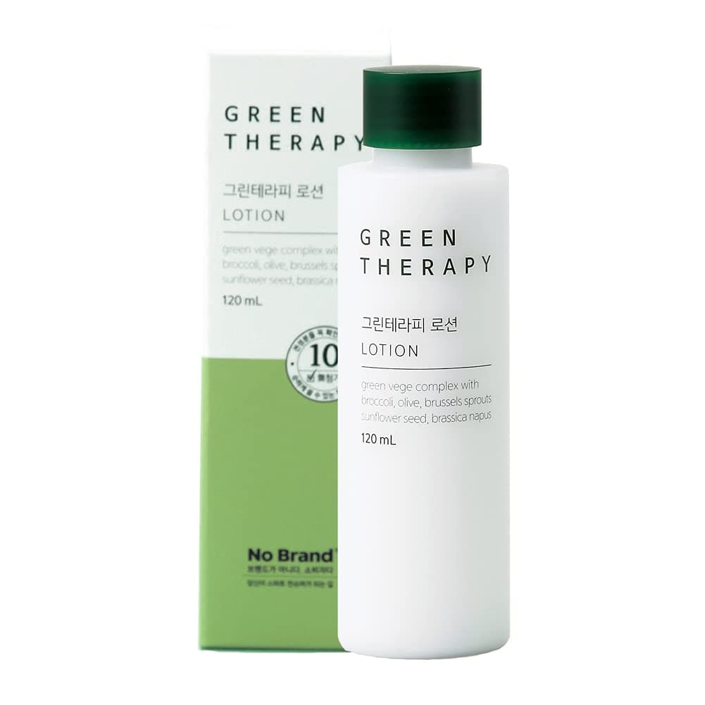 [NO BRAND] Green Therapy Lotion 120ml / 4.06 fl.oz. | EWG Green Grade Ingredients, Dermatologist tested | Moisturizing, Soothing| Free Paraben, Phenoxyethanol, Benzyl Alcohol, Benzophenone-3 & 8