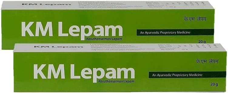 SENTA Kerala Ayurveda KM Lepam - 20 g (Pack of 2)