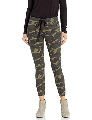 Cover Girl Women's Jeans joggers Camo Print button or Drawstring