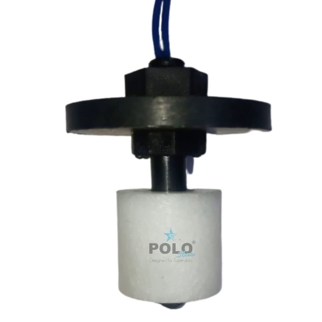 Polo Star Magnetic Float Sensor Switch for Liquid Water Level Controller | Water Tank | Top Mount | Vertical Mount | 2 Meter Wire with Weight | with Reversable NO – NC ( Pack of 1)