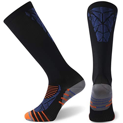 SuMade Compression Socks, Womens (15-20mmHg) Graduated Athletic Medical Running Nursing Socks