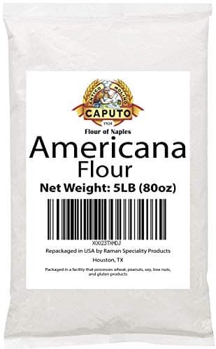 Antimo Caputo Americana Pizzeria Flour great For Conventional Ovens, 80 Ounce (5 Pound Bag) Repack