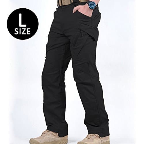 Go Tactical Pants Khaki/Brown/Black/Grey Size: Men’s M/L/XL/XXL – Plentiful Pockets – Amazing Stretch and Give – Practical to Playful – Durable, Machine-Washable Fabric