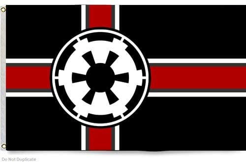 Cayyon Galactic Empire Flying Deluxe Flag Size 3x5feet