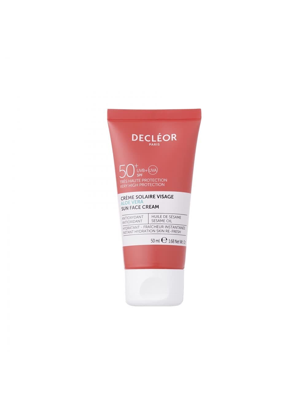 Decleor Aloe Vera Sun Face Cream Spf 50+