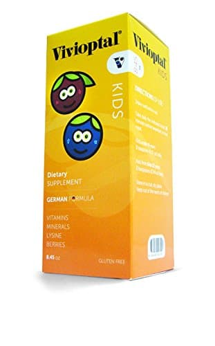 Vivioptal Kids, vitamins minerals Lysine Berries 8.45oz