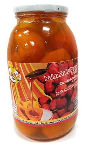 Su Sabor Ready to Eat Palm Fruit/Chontaduro Pelado 27.89 Ounces (Syrup / Almibar)