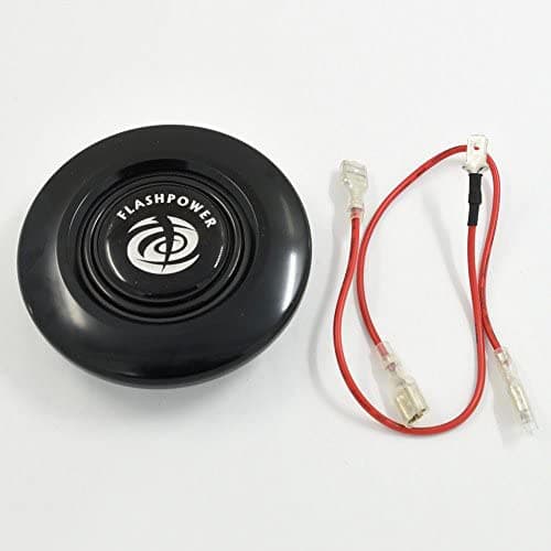 Horn Button for 6-bolt Steering Wheels (Black)