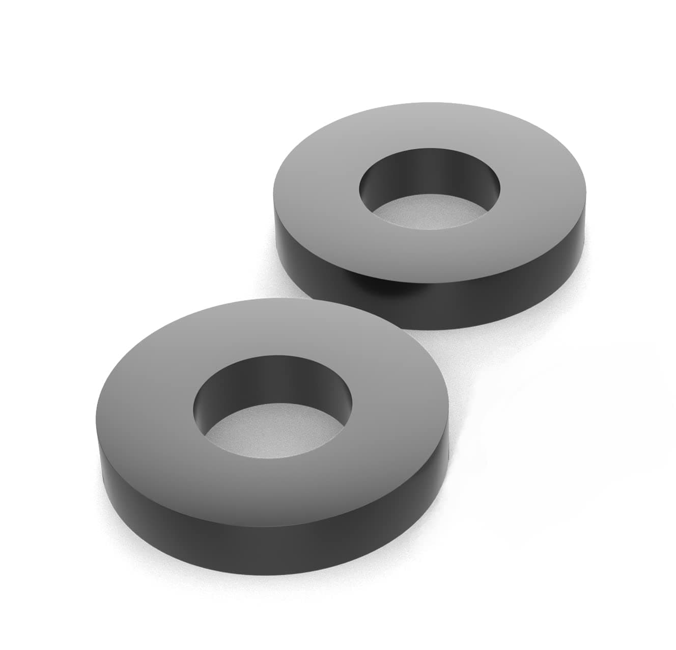 Isolate It: Sorbothane Vibration Isolation Washer 30 Duro (.13" ID - 0.5" OD - .13" Deep) - 12 Pack