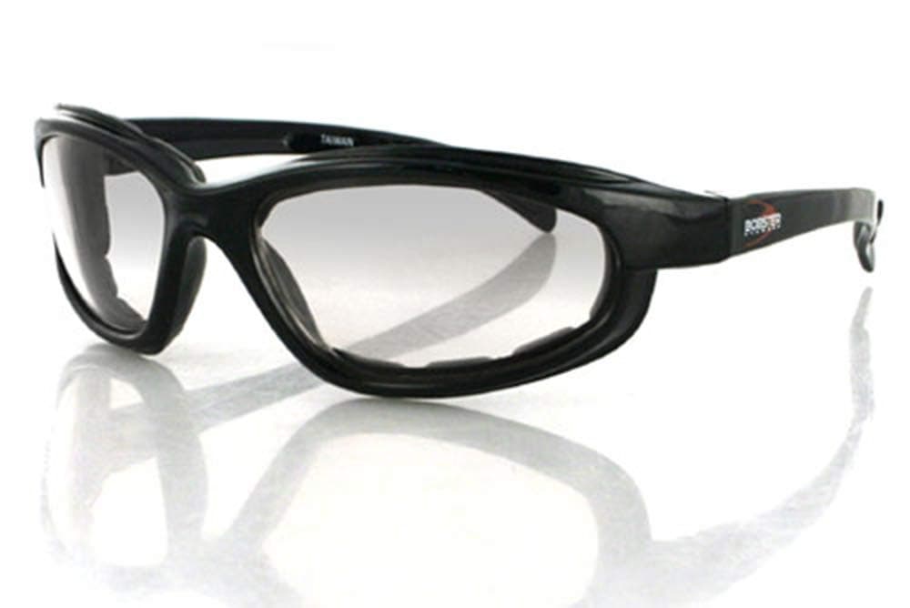 Fat Boy ®, Gloss Black Frame, Clear Photochromic Lens