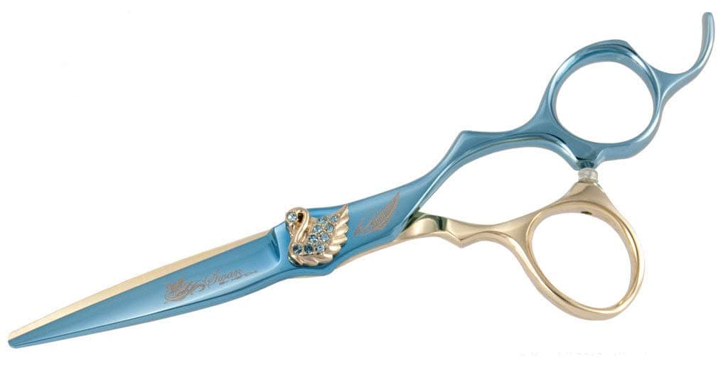 Kenchii Beauty - Birds of Paradise - Swan Beauty Shears / Scissors - Choose 5.5 or 6.0 (5.5)