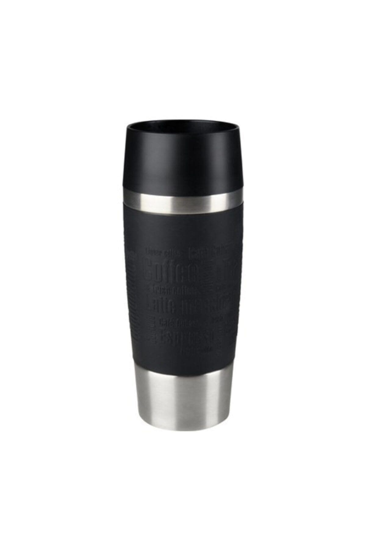 Tefal Travel Mug, Stainless Steel, Black, 0.36 L