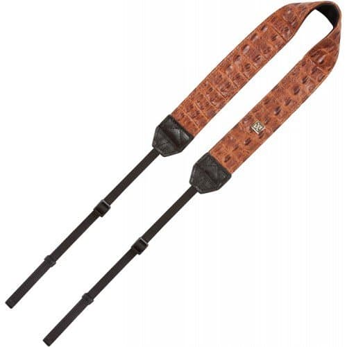 Getm Getm Wear 20020 Leather Crocodile Strap for Camera (Brown)
