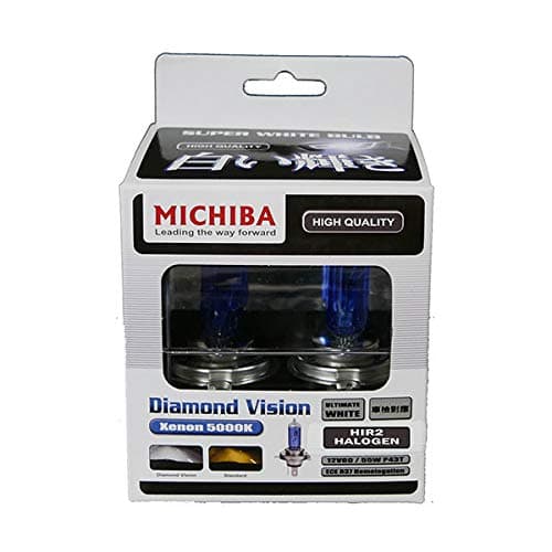 HIR2 9012 Diamond Vision Super White 12V Headlight Bulb (4200K, 55W)