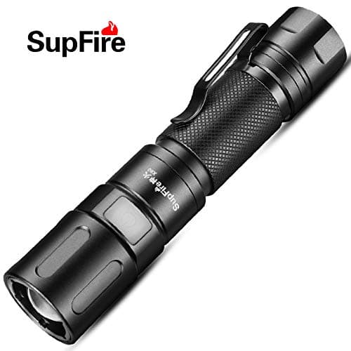SupFire Charging USB Flashlight Outdoor Long-range Led Aluminum Alloy Zoom Light Flashlight Model X60