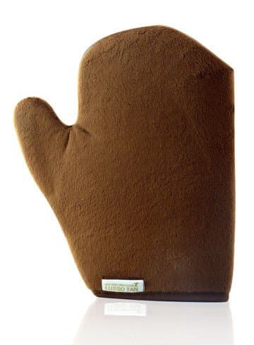 Luxury Velvet Flawless Tanning Mitt – By Lusso Tan. Gradual Self Tanning Applicator Glove for the Face and Body. Sunless Tanner Mitten. Long Lasting, Streak Free, Reusable Fake Tan Application Mitt.