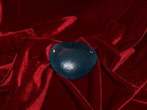 Leather Eye Patch Cosplay LARP SCA Steampunk Pirate Halloween - Blue