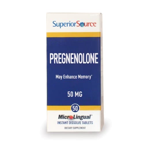 Superior Source Pregnenolone 50mg. (50 Tablets)
