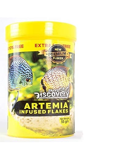 Taiyo Pluss Discovery Artemia Infused Flakes / FREEZED Dried Artemia Mixed / Fish Food (55g)/ TAIYP PLUSS Discovery