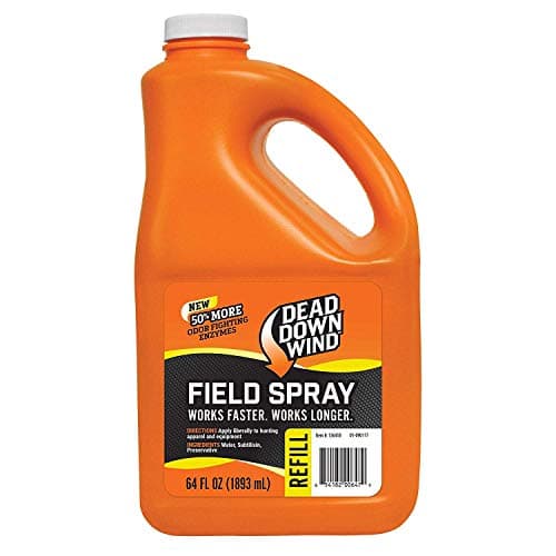 Dead Down Wind Evolve Field Spray Refill – 64 oz, Unscented, Broad-Spectrum, No Scent Hunting Spray