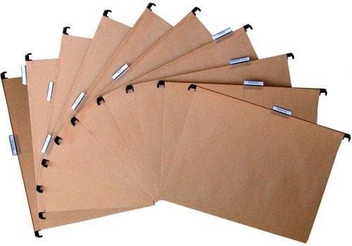 Pierre Henry Suspension Files A4 Natural Ref 80003 [Pack 10]