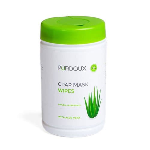 PURDOUX CPAP Mask Wipes, Aloe Vera, Unscented