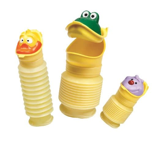 Car Travel Silicone Portable Unisex Baby Child Urinal Potty Bottle Toddler Kid Emergency Toilet with Three Character Faces
