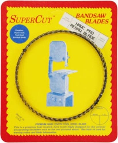 SuperCut B72H12T3 Hawc Pro Resaw Bandsaw Blade - 72" Length, 1/2" Width, 3 Hook Tooth