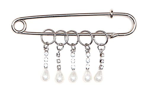 Paradise Exotic Accessories Pearl Tear Drop Stitch Markers
