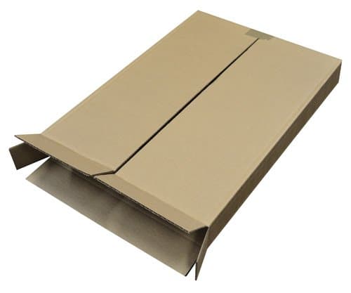 A2 Single Wall Cardboard Corrugated Postal Boxes 5-Panel-Wraps Mailers Qty 10