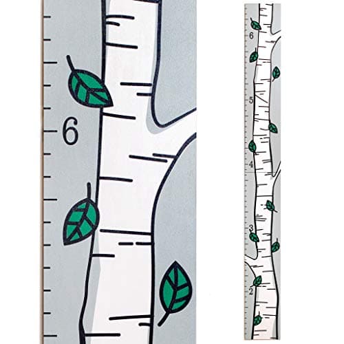 Birch Trees (Green One Piece Wide)
